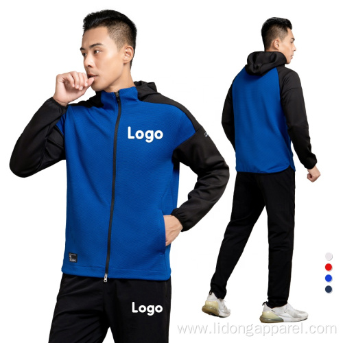 wholesale Hoodie and Jogger Pants Suit outdoor tracksuit